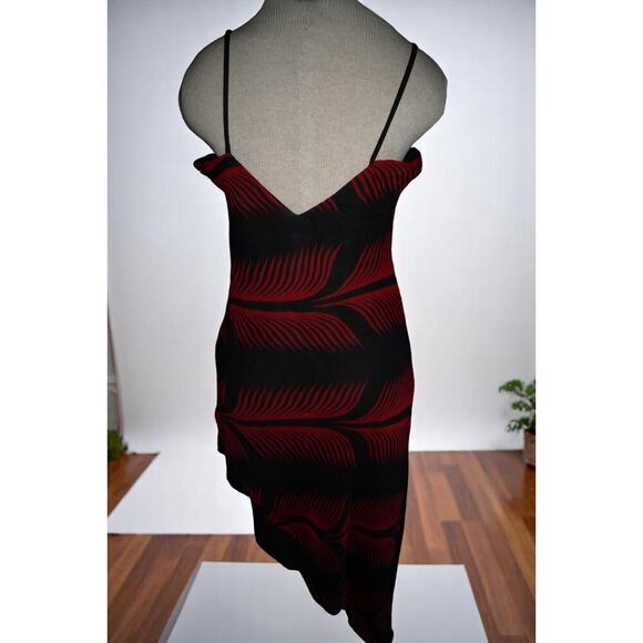 Vintage SaLLY USA Palm Leaf Slip Dress – Size Large – Made in USA - Picture 9 of 16